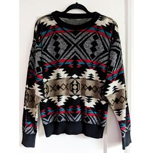 Vintage Geometric Sweater